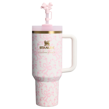 Stanley 1913 x LoveShackFancy Holiday Quencher® H2.0 FlowState™ Tumbler | 40 OZ